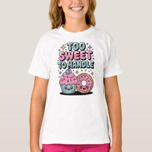 T-shirt Trop doux à manipuler Enfants Donut