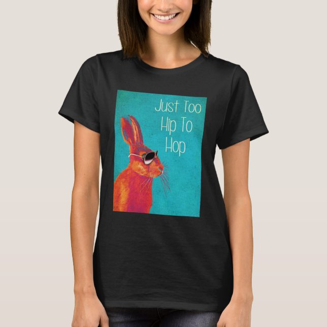 T-shirt Trop Hip Pour Hop Blue (Devant)