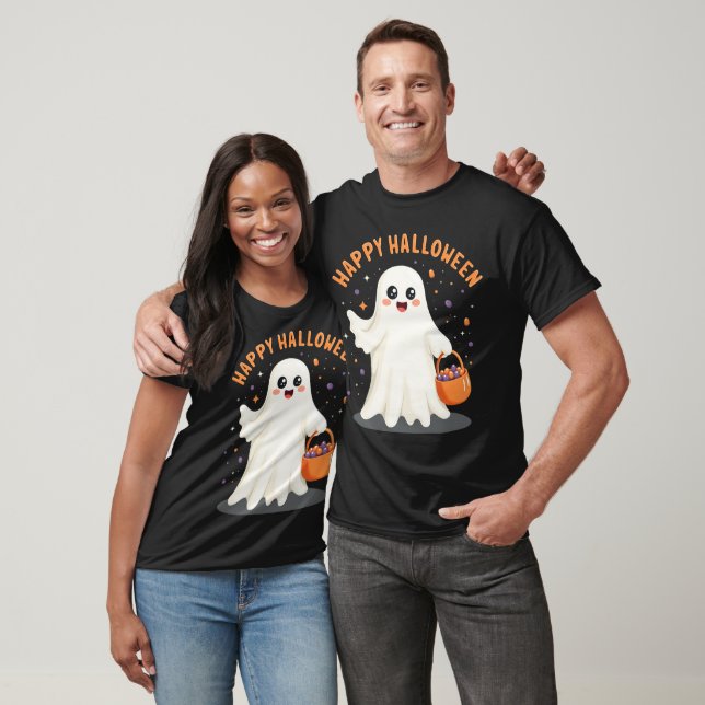 T-shirt Trop mignon à parler, Juste ici pour les soins (Unisexe)