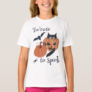 T-shirt Trop mignon pour effrayer