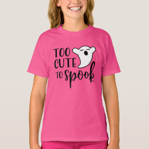 T-shirt Trop mignon pour parler Halloween