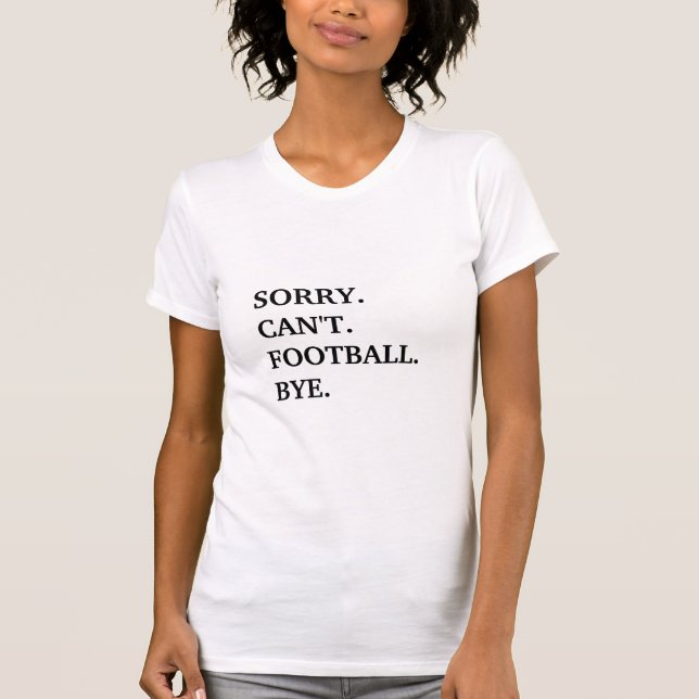 T-shirt trop occupé (Devant)