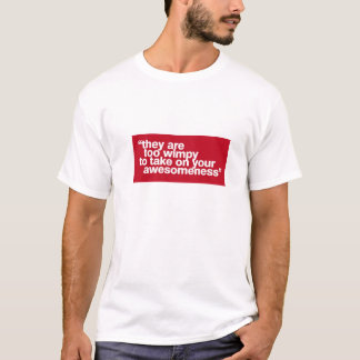T-shirt trop wimpy