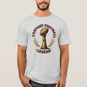 T-shirt Trophée de la légende du football Imaginaire Tee