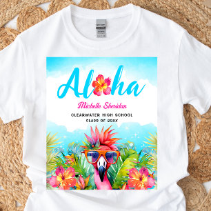 T-shirt Tropical Aloha Graduation Party