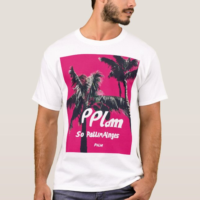 T-shirt "Tropical Bliss Escape" (Devant)