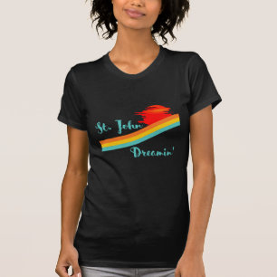 T-shirt Tropical Caribbean Island Beach Lover - St. John