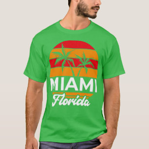 T-shirt Tropical FL Summer Retro Miami Lover Floride