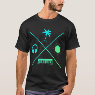 T-shirt Tropical House Ambiance Estivale - Électrique