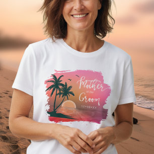 T-shirt Tropical Isle Belle de la Mariée Rose ID581