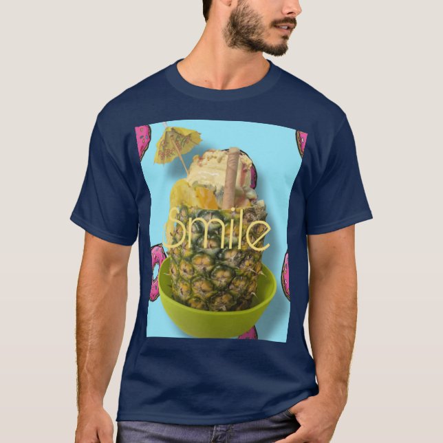 T-shirt Tropical Pineapple 1 (Devant)