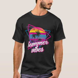T-shirt Tropical Sunset Summer Vibes