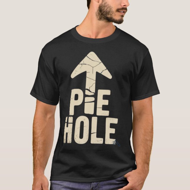 T-shirt Trou à secteurs (Devant)
