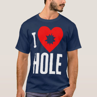 T-shirt Trou de coeur