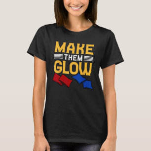 T-shirt Trou De Corne De Corne De Corne Les Rendre Lumineu