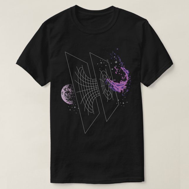T-shirt Trou de l'espace (Design devant)
