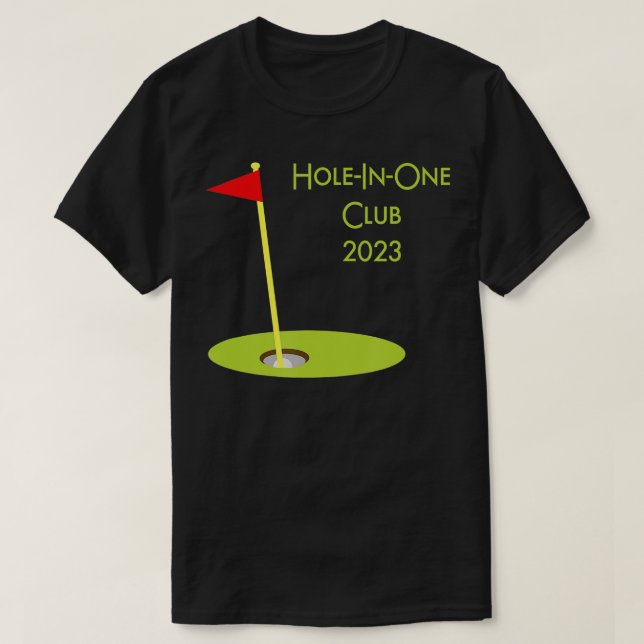 T-shirt Trou En Un Club 2023 1 (Design devant)