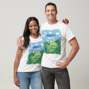 T-shirt Trou en un Golf 1er anniversaire