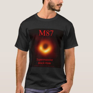 T-shirt Trou noir M87 Supermassive