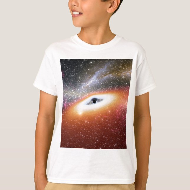T-shirt Trou noir massif de la NASA (Devant)