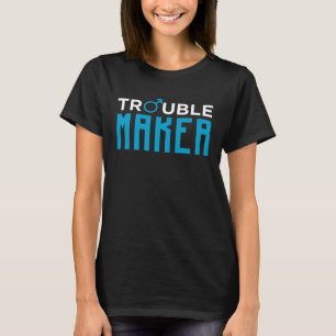 T-shirt Trouble Maker Trouble Solver Matching Couples Twin