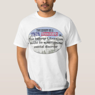 T-shirt Trouble mental de libéralisme