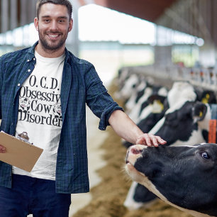 T-shirt Trouble obsessionnel de la vache