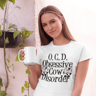 T-shirt Trouble obsessionnel de la vache