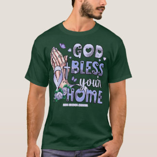 T-shirt Troubles alimentaires Sensibilisation Dieu bénisse