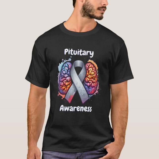 T-shirt Troubles psychologiques | Ruban de sensibilisation (Devant)