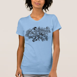 T-shirt Troupeau de vélos (dames)
