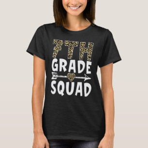 T-shirt Trouple de 7e année Léopard Professeur de septième