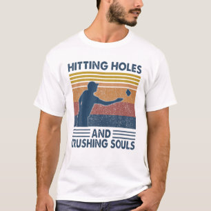 T-shirt Trous Percés Et Ailes Ensemencées Cornhole Vinta