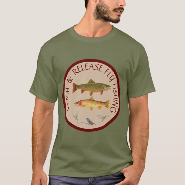 T-shirt Trout Catch & Release (Devant)