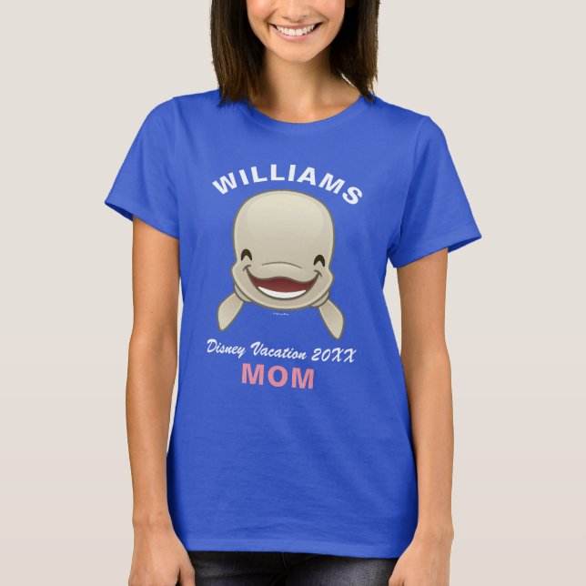 T-shirt Trouver Dory| Bailey Emoji - Vacances en famille (Devant)