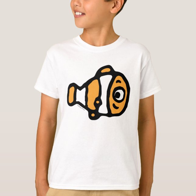 T-shirt Trouver Dory| Caricature Nemo (Devant)