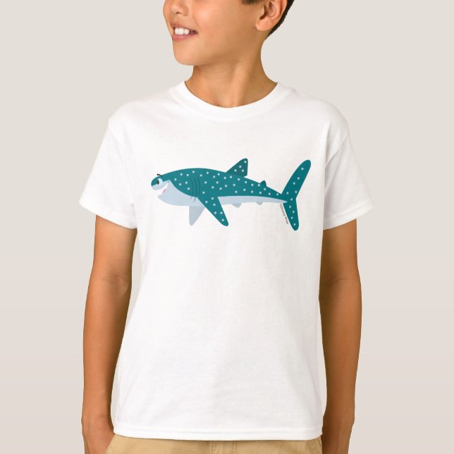 T-shirt Trouver Dory| Destiny the Whale Shark (Devant)