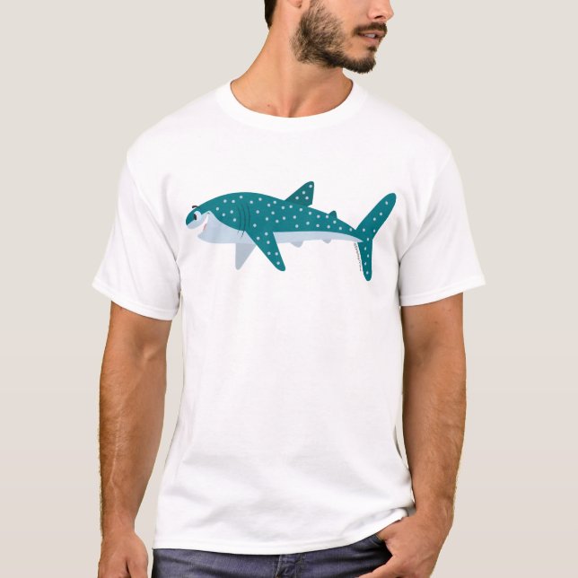 T-shirt Trouver Dory| Destiny the Whale Shark (Devant)