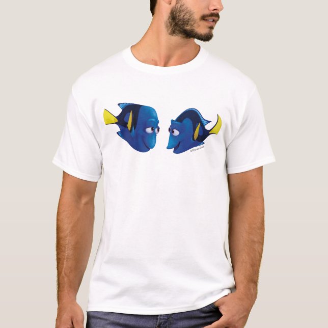 T-shirt Trouver Dory| Jenny et Charlie (Devant)
