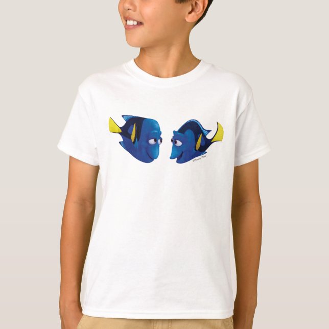 T-shirt Trouver Dory| Jenny et Charlie (Devant)