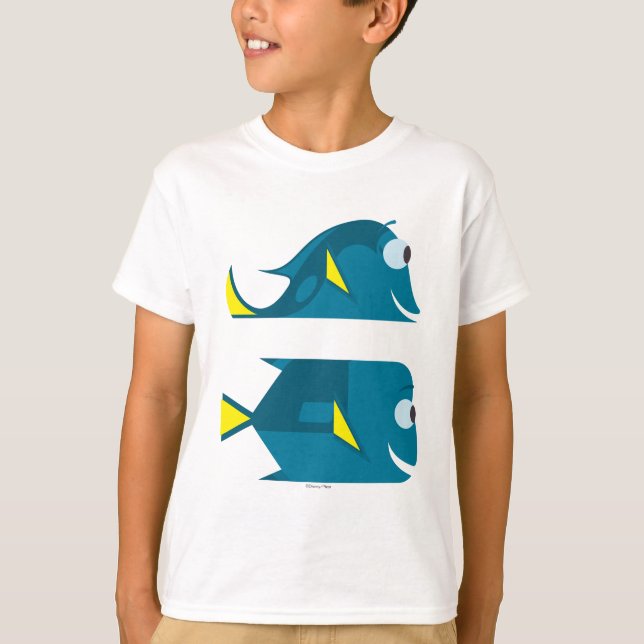 T-shirt Trouver Dory| Jenny et Charlie 2 (Devant)