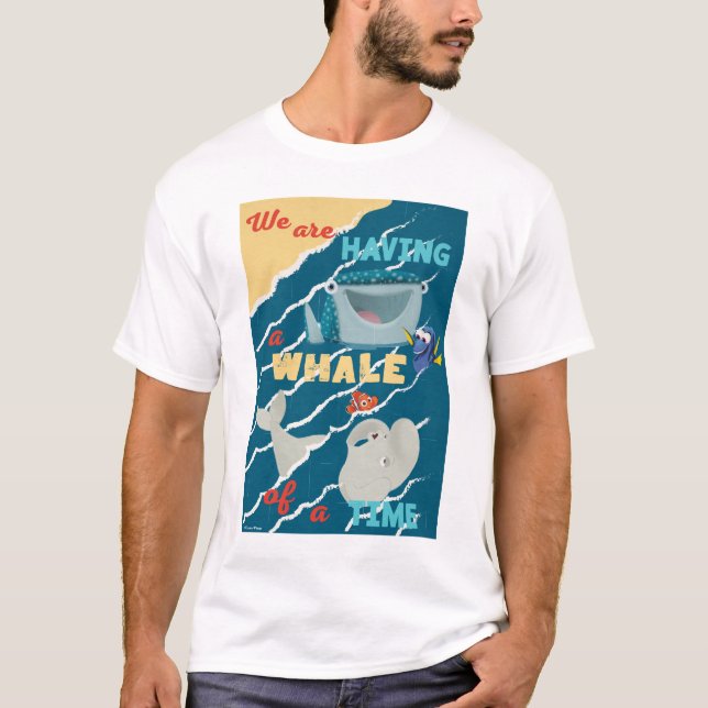 T-shirt Trouver Dory| La baleine d'un temps (Devant)