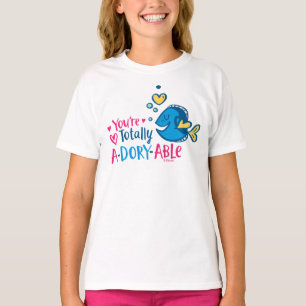 T-shirt Trouver Dory   Valentin entièrement A-Dory Able