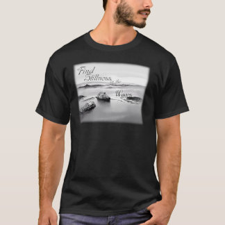 T-shirt Trouver l'asticité dans les vagues - Océan paisibl