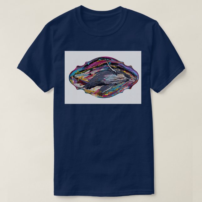 T-shirt Trouvez la joie dans le voyage (Design devant)