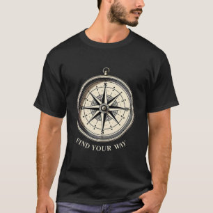 T-shirt Trouvez votre chemise compass