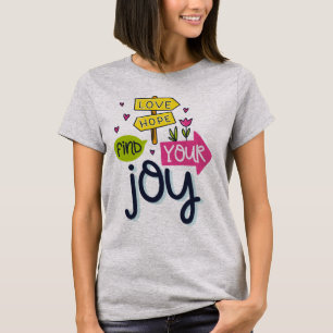 T-shirt Trouvez votre joie