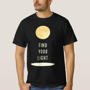 T-shirt Trouvez Votre Lumière Arts du Spectacle Vintage