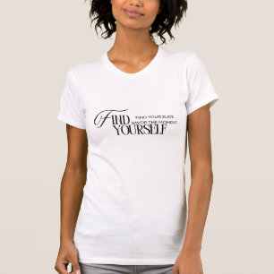 T-shirt Trouvez-Vous, Trouvez Votre Tranche, Savourez Le M