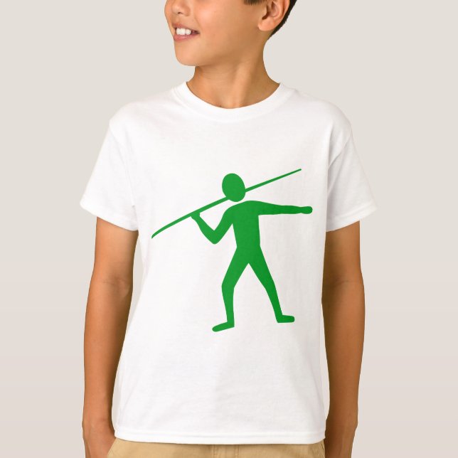 T-shirt Trower Javelin - Vert Gris (Devant)
